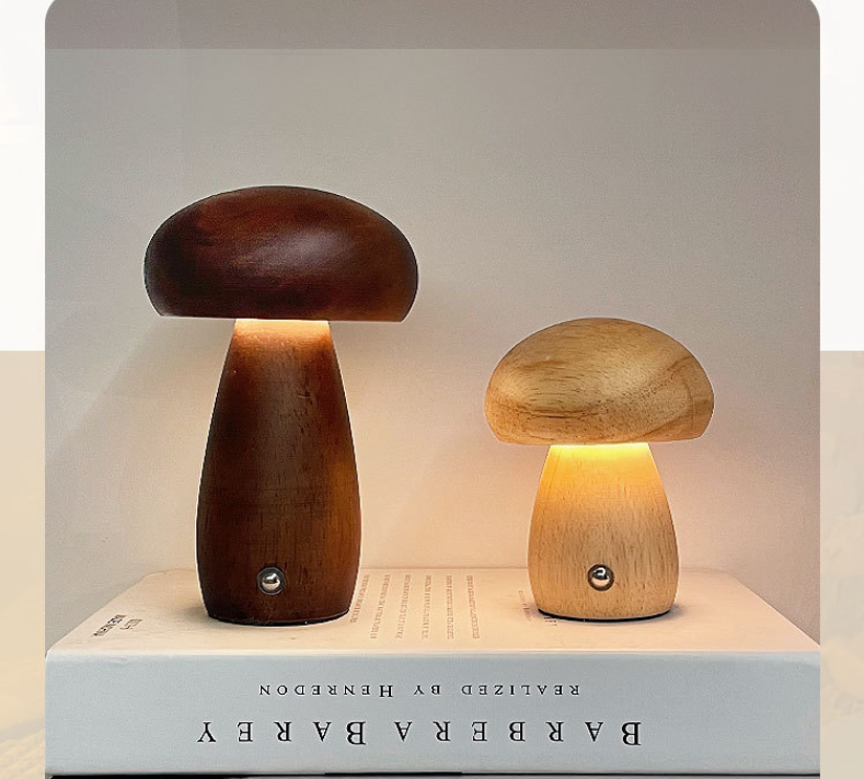 Mushroom Lamp — LED Touch Night Light